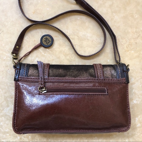The Sak Multi Toned Leather Crossbody EUC - Picture 4 of 8